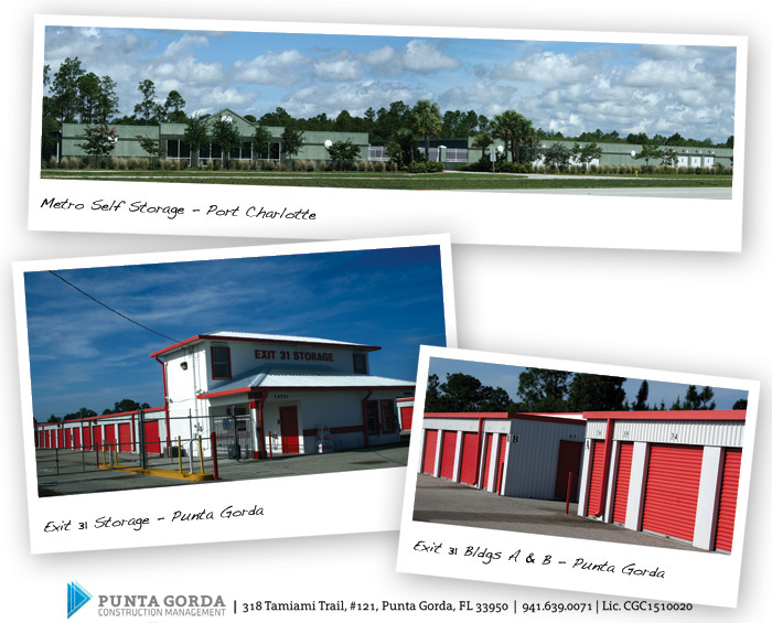 Punta Gorda Construction Storage Samples